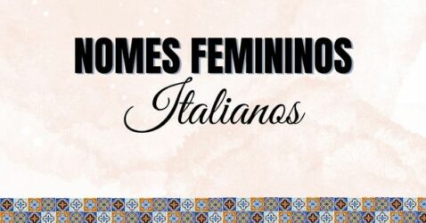 Nomes italianos Femininos